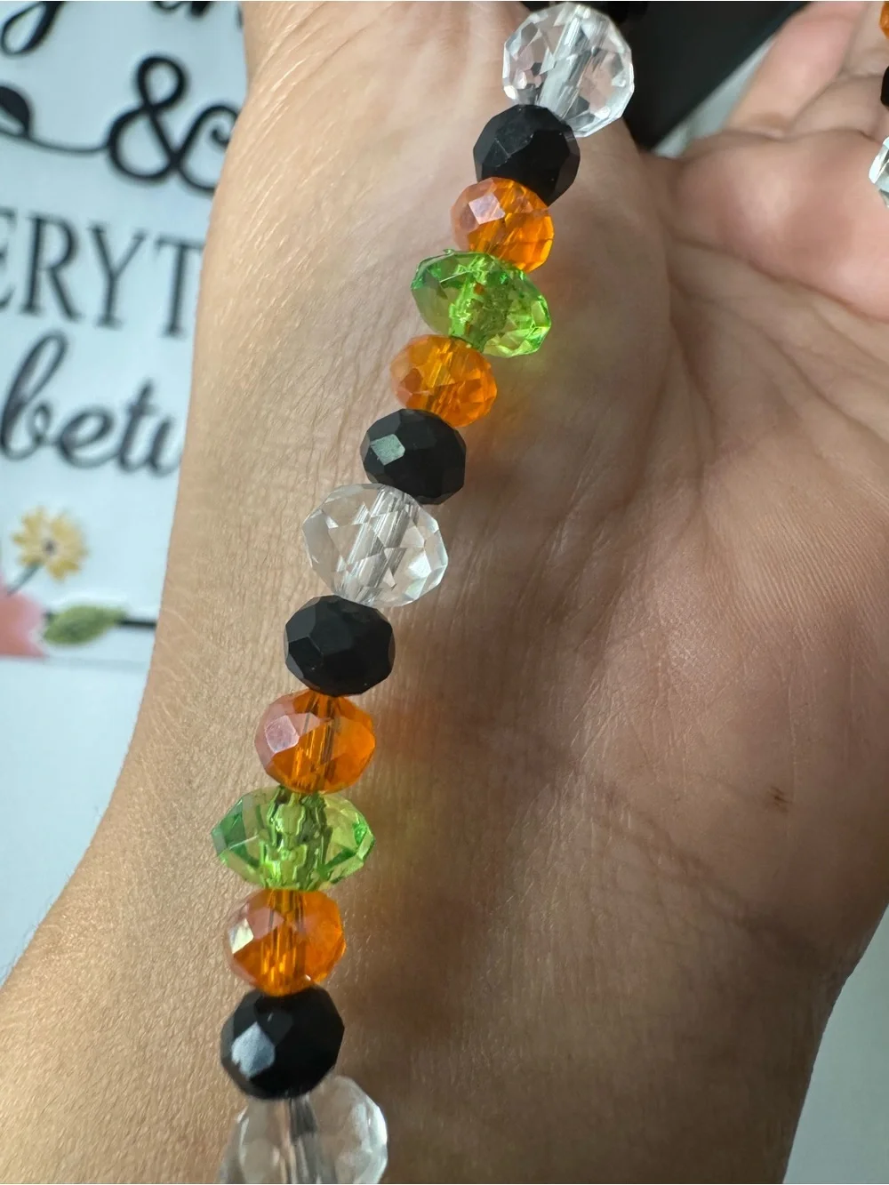 Handmade halloween bling